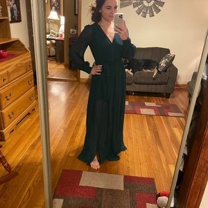Baltic Born Celine Emerald Maxi Dress